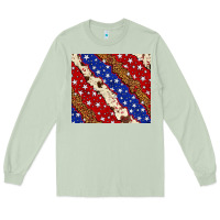 Matcha 4th of July USA flag leopard cowhide 20oz tumbler Long Sleeve Tee - Neo Western