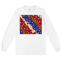 White 4th of July USA flag leopard cowhide 20oz tumbler Long Sleeve Tee - Neo Western