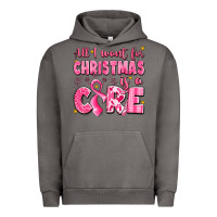 Pigment Tornado all i want for christmas is a cure breast cancer Urban Hoodie - LillyAllenDesigns