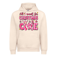 Sandshell all i want for christmas is a cure breast cancer Urban Hoodie - LillyAllenDesigns
