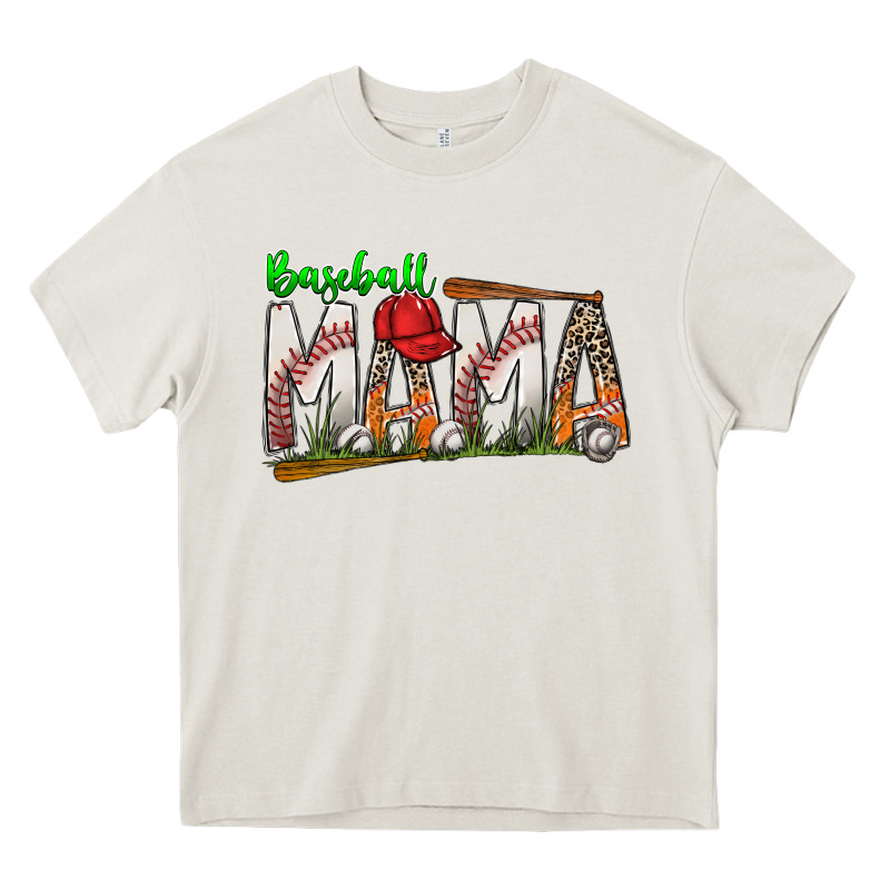 Baseball Mama Heavy Core Tee by SublimationCraftShop | Teevron