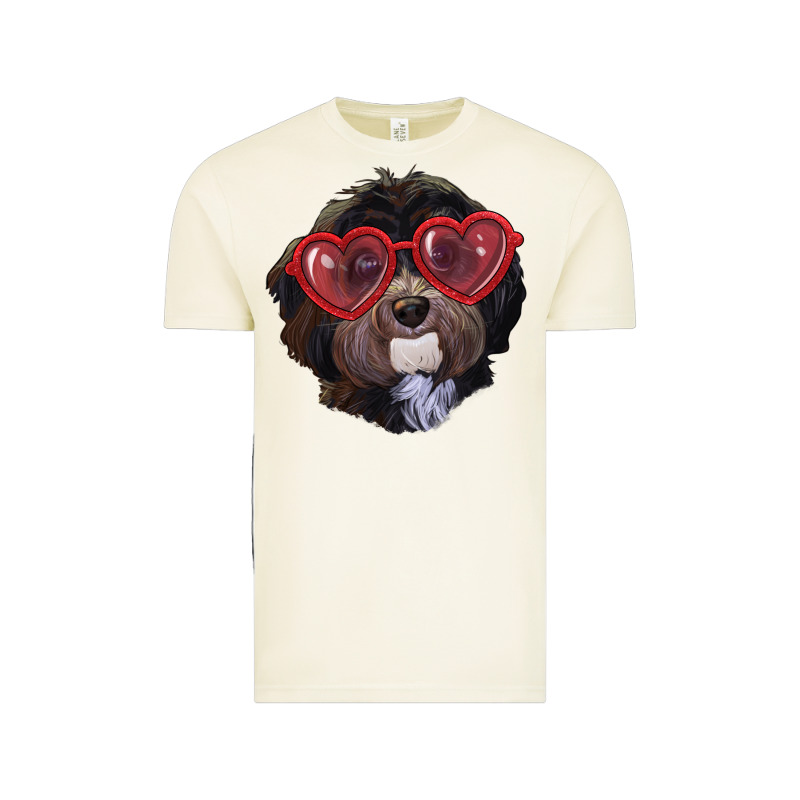 Havanese Dog With Love Glasses Vintage Tee by RanaPortraitStore | Teevron