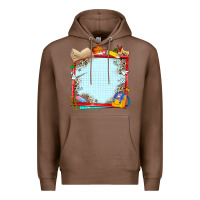 Chestnut school your text here Premium Hoodie - NancyCooperArtShop