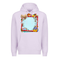 Lilac school your text here Premium Hoodie - NancyCooperArtShop