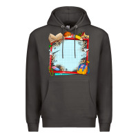 Smoke school your text here Premium Hoodie - NancyCooperArtShop