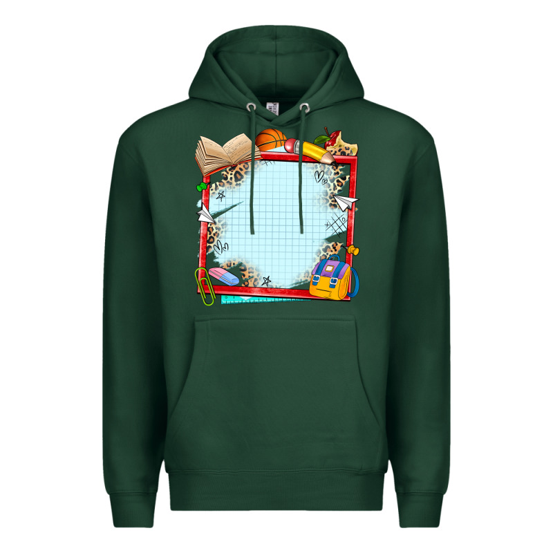 School Your Text Here Premium Hoodie by NancyCooperArtShop | Teevron