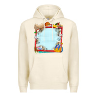 Tofu school your text here Premium Hoodie - NancyCooperArtShop