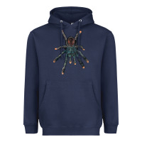 Navy Pink Toe Tarantula Heavyweight Hoodie - LillyAllenDesigns