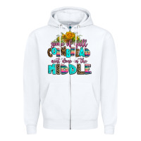 White some of yall cornbread aint done in the middle Zipper Hoodie - AdoDesignShop