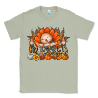 Matcha Thanksgiving Turkey Pumpkin Blessed Classic Tee - CowhideDigitalArt