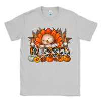 Moon Dust Thanksgiving Turkey Pumpkin Blessed Classic Tee - CowhideDigitalArt