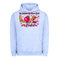 Pigment Grape Ice in october we wear pink teacher Urban Hoodie - LillyAllenDesigns
