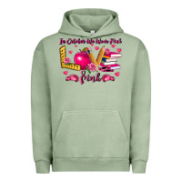Pigment Oil Green in october we wear pink teacher Urban Hoodie - LillyAllenDesigns