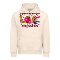 Sandshell in october we wear pink teacher Urban Hoodie - LillyAllenDesigns