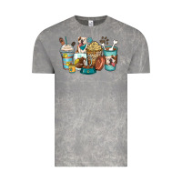 Cloud Rock english bulldog coffee cups Vintage Tee - Zillion Design Studio