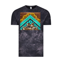 Cloud Black western  sunflower turquise gemstone  tumbler Vintage Tee - BarkalooDesign