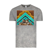 Cloud Rock western  sunflower turquise gemstone  tumbler Vintage Tee - BarkalooDesign