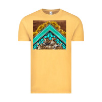 Vintage Mustard western  sunflower turquise gemstone  tumbler Vintage Tee - BarkalooDesign
