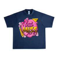 Navy little miss pre k Urban Heavy Tee - texasbilliewilder