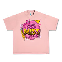 Salmon little miss pre k Urban Heavy Tee - texasbilliewilder