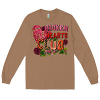 Toasted Coconut broken heart club Long Sleeve Tee - FaDigitalArtStudio