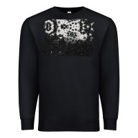 Black cowhide background Premium Sweatshirt - BarkalooDesign