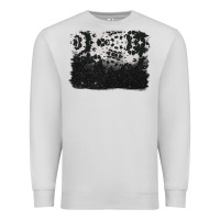 Dove Grey cowhide background Premium Sweatshirt - BarkalooDesign
