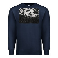 Navy cowhide background Premium Sweatshirt - BarkalooDesign