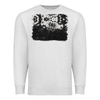 Oatmeal Heather cowhide background Premium Sweatshirt - BarkalooDesign