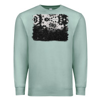 Seafoam cowhide background Premium Sweatshirt - BarkalooDesign