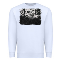 White cowhide background Premium Sweatshirt - BarkalooDesign