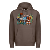 Coffee tx texas Premium Hoodie - NancyCooperArtShop
