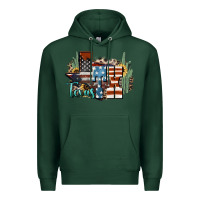 Sports Green tx texas Premium Hoodie - NancyCooperArtShop