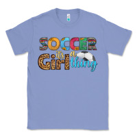 Colony Blue soccer it's a girl thing Classic Tee - HRA Design Shop