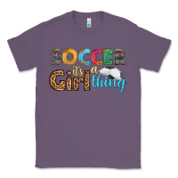 Lavender soccer it's a girl thing Classic Tee - HRA Design Shop