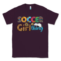 Plum soccer it's a girl thing Classic Tee - HRA Design Shop