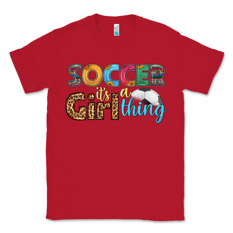 Soccer It's A Girl Thing Classic Tee by HRA Design Shop | Teevron