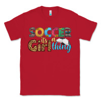 Red soccer it's a girl thing Classic Tee - HRA Design Shop