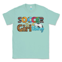 Seafoam soccer it's a girl thing Classic Tee - HRA Design Shop