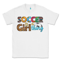 White soccer it's a girl thing Classic Tee - HRA Design Shop