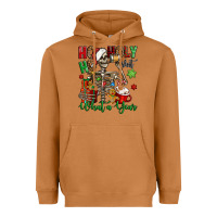Meerkat ho ho holy shit what a year christmas skeleton Heavyweight Hoodie - Jasminsmagicworld