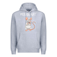 Heather Grey Mouse Rat Premium Hoodie - Bettercallsaul