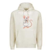 Oatmeal Heather Mouse Rat Premium Hoodie - Bettercallsaul