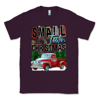 Plum Small Town Christmas Classic Tee - FaDigitalArtStudio