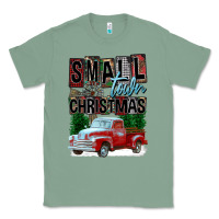 Sage Small Town Christmas Classic Tee - FaDigitalArtStudio