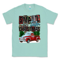 Seafoam Small Town Christmas Classic Tee - FaDigitalArtStudio