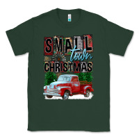 Sports Green Small Town Christmas Classic Tee - FaDigitalArtStudio