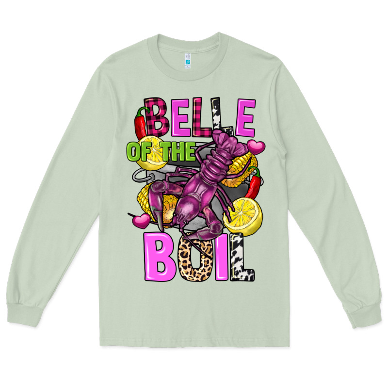Belle Of The Boil Crawfish Long Sleeve Tee by FaDigitalArtStudio | Teevron