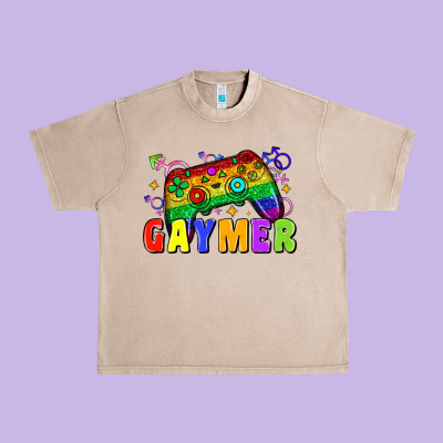 Gaymer Urban Heavy Tee Designed By Zillion Design Studio