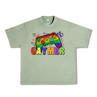 Oil Green Gaymer Urban Heavy Tee - Zillion Design Studio